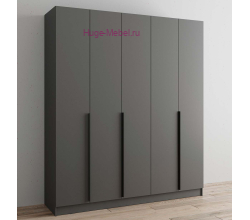 Шкаф "Мадрид" 2 м без зеркала графит