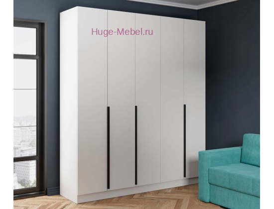 Шкаф "Мадрид" 2 м без зеркала белый