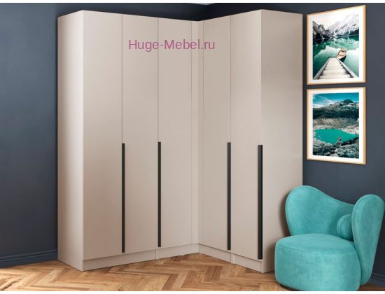 Комплект шкафов "Мадрид" кашемир 140х180 см