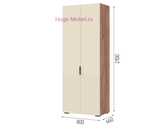 Платяной шкаф "Соната" 80 см