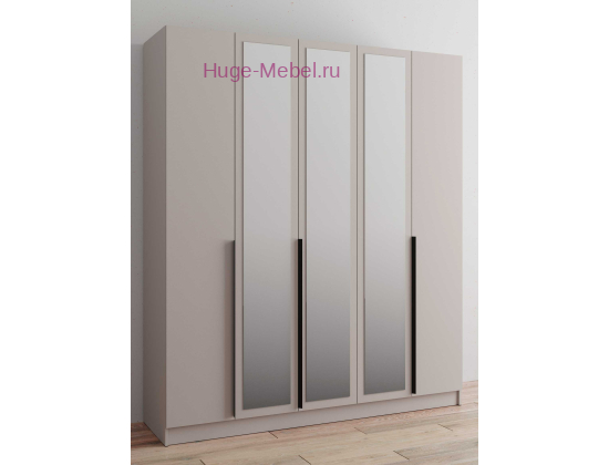 Шкаф "Мадрид" 2 м с зеркалом кашемир