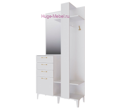 Прихожая "Толедо ТЦС-30" белая