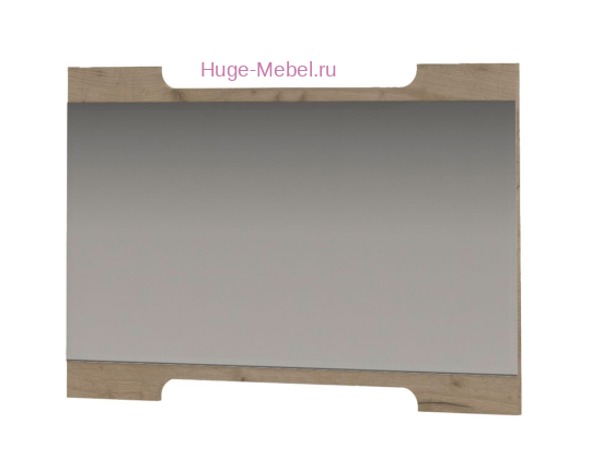 Зеркало "Гавана" крафт серый