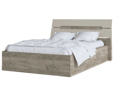Каркас кровати 140х200 "Гавана" кашемир/крафт серый Каркас кровати 140х200 "Гавана" кашемир/крафт серый
