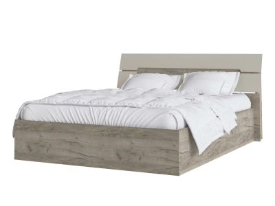 Каркас кровати 160х200 "Гавана" кашемир/крафт серый Каркас кровати 160х200 "Гавана" кашемир/крафт серый