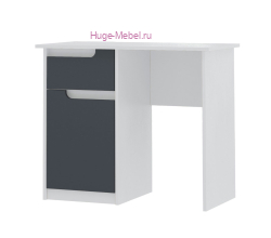 Стол косметический "Гавана" графит/белый