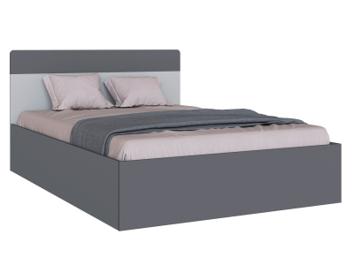 Каркас кровати 140х200 "Вегас" графит серый Каркас кровати 140х200 "Вегас" графит серый