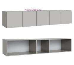 Антресоль Н400 для шкафов "Мадрид" 2 метра (кашемир)