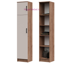 Пенал с полками "Машенька ПН-204" кашемир/крафт табачный