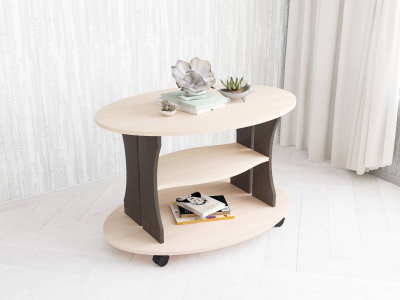 Стол журнальный "Консул-1 Венге / Дуб"