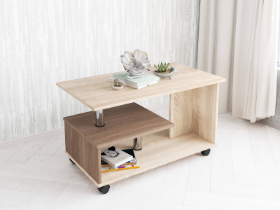 Стол журнальный "Консул-5 Сонома/Ясень" Стол журнальный "Консул-5 Сонома/Ясень"