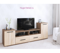 Тумба ТВ "Парус-2 Ясень / Сонома"