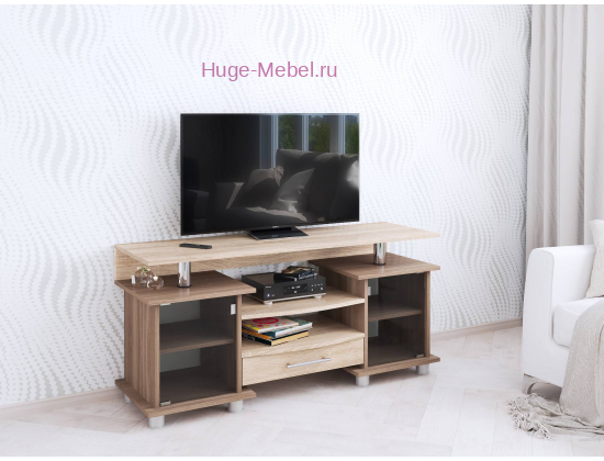 Тумба ТВ 003 К2 Ясень / Сонома
