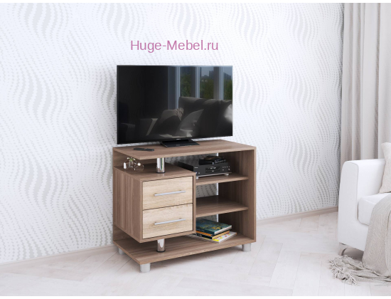 Тумба ТВ 011 2Я Ясень / Сонома