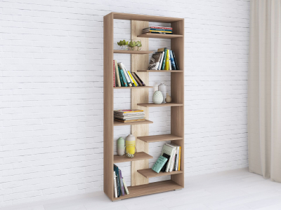 Стеллаж "Ромео-3 сонома/ясень" Стеллаж "Ромео-3 сонома/ясень"