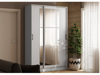 Шкаф-купе "Стиль-2 1400" белый Шкаф-купе "Стиль-2 1400" белый