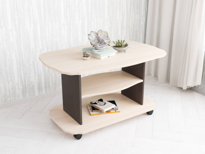 Стол журнальный "Консул-2 Венге / Дуб" Стол журнальный "Консул-2 Венге / Дуб"