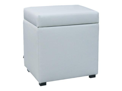 Банкетка квадратная белая Банкетка квадратная белая