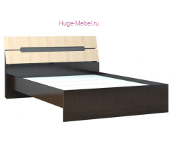 Кровать Гавана 160х200 Венге / Дуб молочный