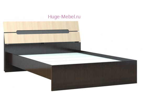 Каркас кровати Гавана 160х200 (Венге / Дуб молочный)