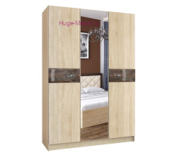 Шкаф 3-х створчатый "Мадлен шале мореный"