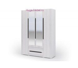 Шкаф 4-х створчатый с ящиками "Валенсия"